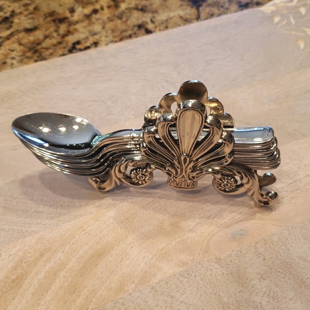 Silver Plated Spoon Rest